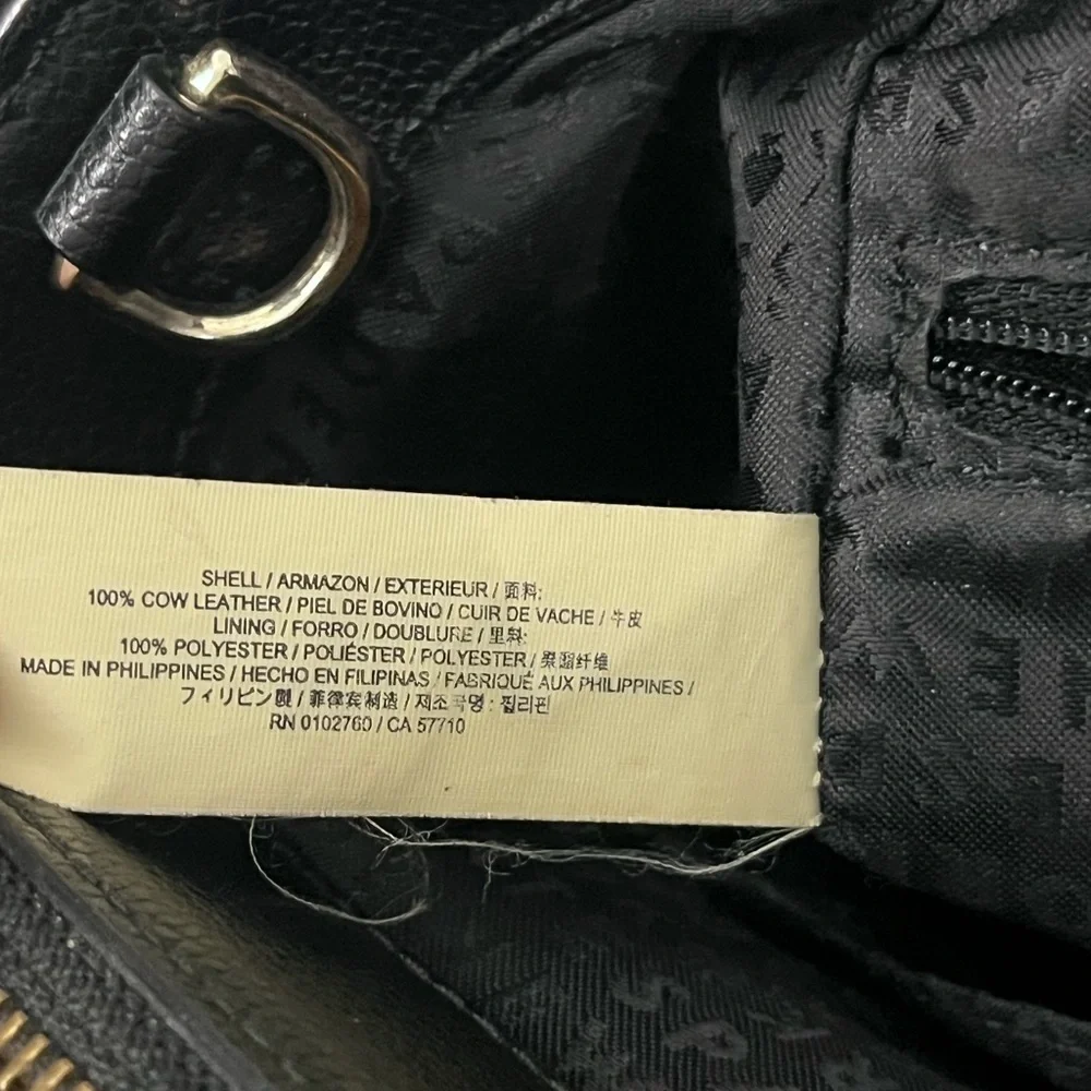 kate spade New York Patterson Drive Mini Kona Black Pebbled Leather Satchel